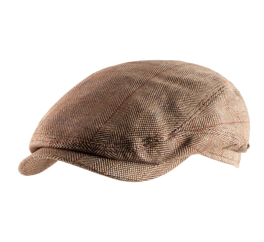 Stetson Driver Cap Silk Herringbone Clearance