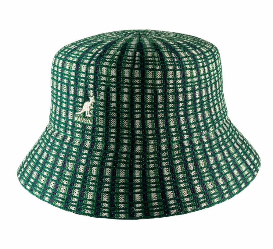 Kangol Prep Plaid Bucket Clearance