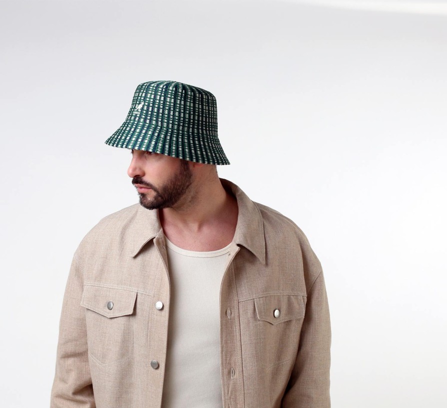 Kangol Prep Plaid Bucket Clearance