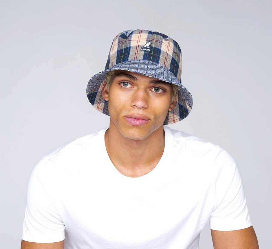 Kangol Plaid Mashup Bucket Best