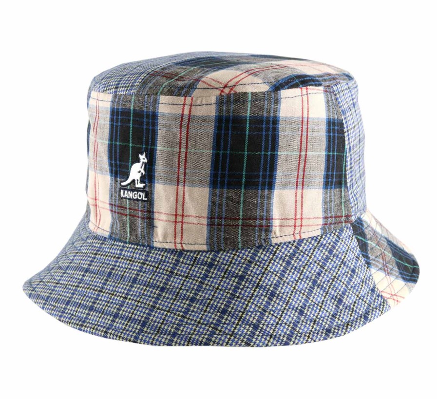 Kangol Plaid Mashup Bucket New