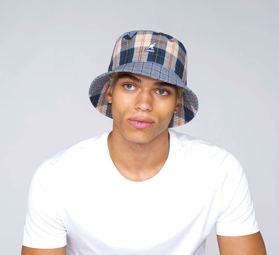 Kangol Plaid Mashup Bucket New