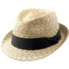 Classic Italy Fino Trilby Paille Clearance