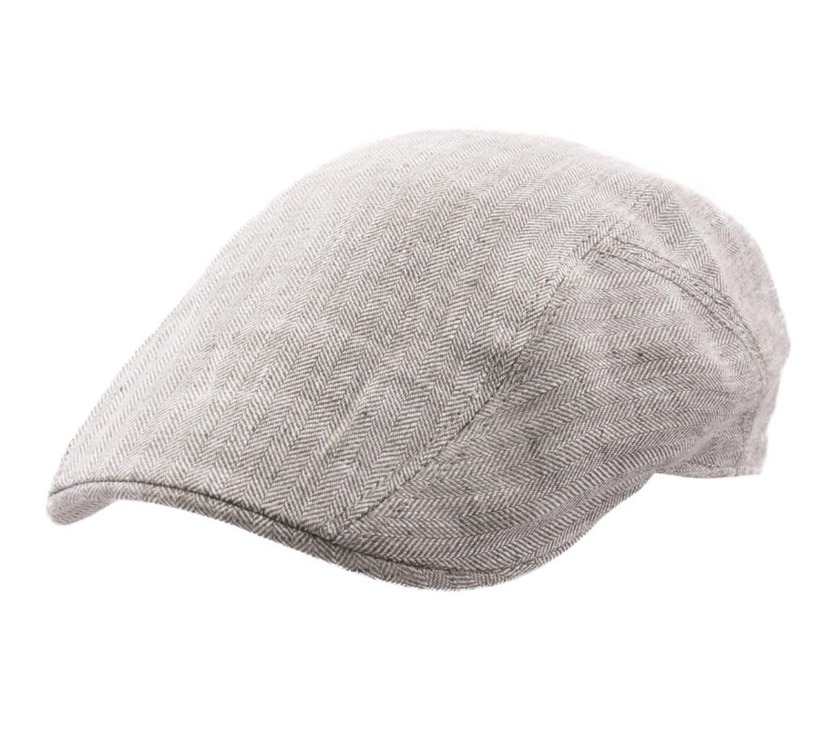 Stetson Ivy Cap Linen Fischgrat Online